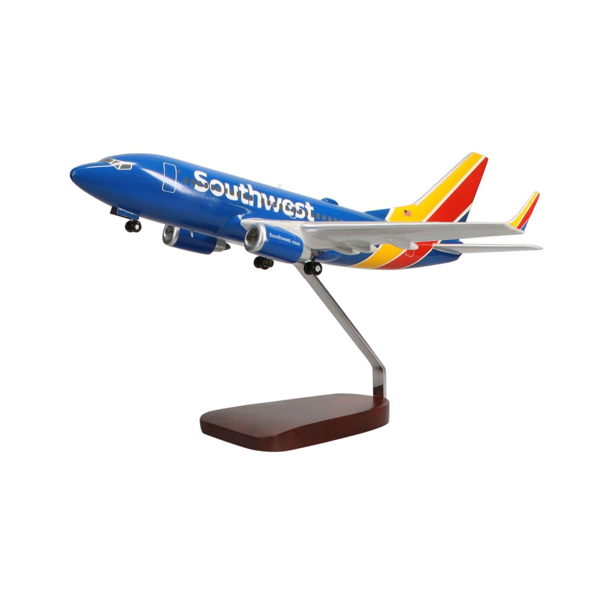 Boeing 737-700 Southwest Airlines Limited Edition Large Mahogany Model