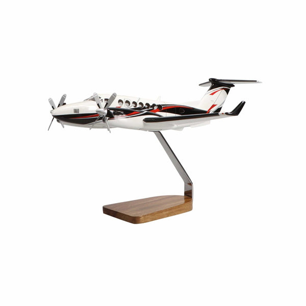 Beechcraft® King Air 360ER Clear Canopy Large Mahogany Model