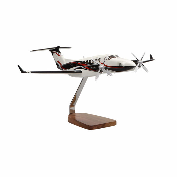 Beechcraft® King Air 360ER Clear Canopy Large Mahogany Model