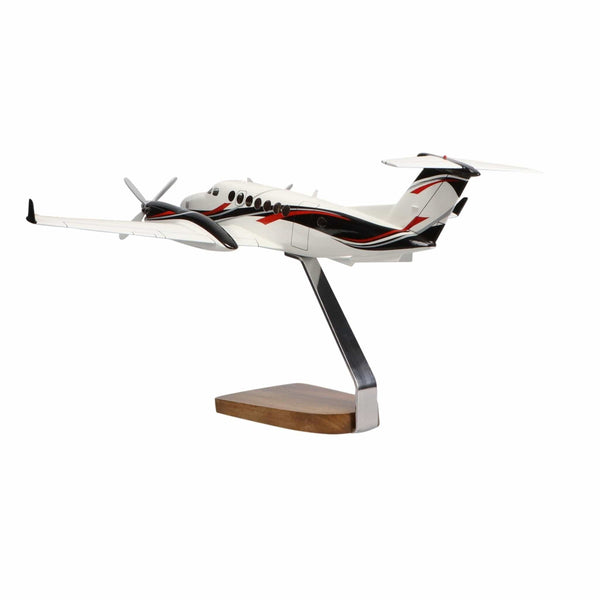 Beechcraft® King Air 360ER Clear Canopy Large Mahogany Model