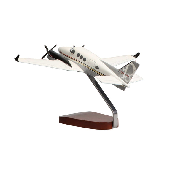 Beechcraft® King Air C90GTx Large Mahogany Model