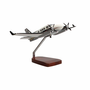 Beechcraft® King Air C90GTx Large Mahogany Model