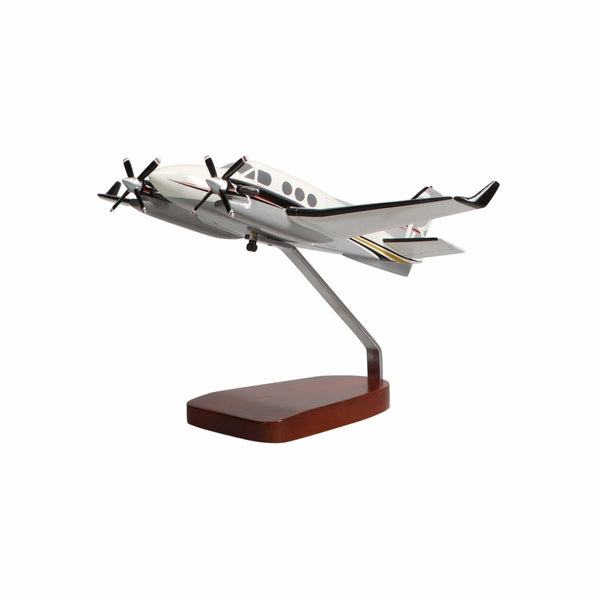 Beechcraft® King Air C90GTx Large Mahogany Model