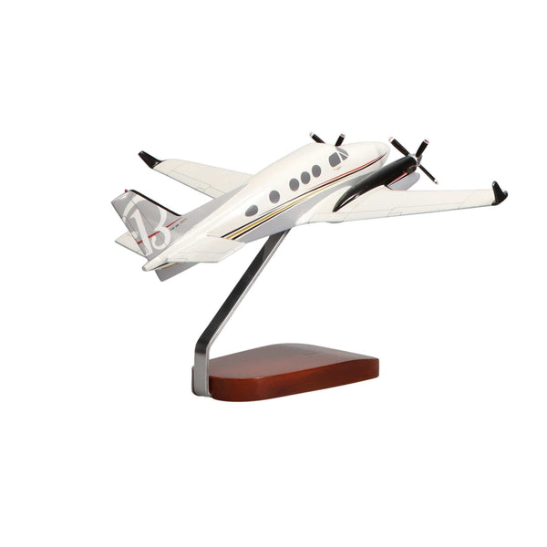 Beechcraft® King Air C90GTx Large Mahogany Model