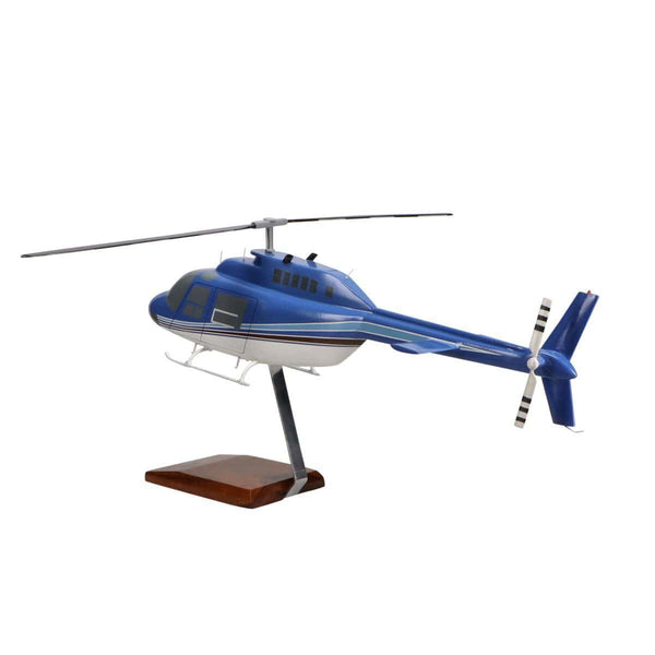 Bell® 206 JetRanger Large Mahogany Model