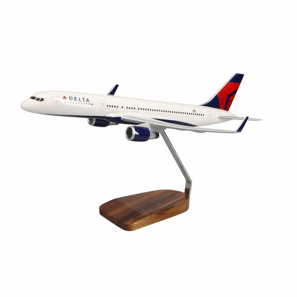 Boeing 757-200 Delta Air Lines Large Mahogany Model