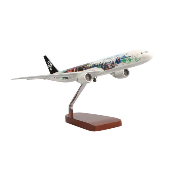 Boeing™ 777-300 Air New Zealand Hobbit Livery Large Mahogany Model