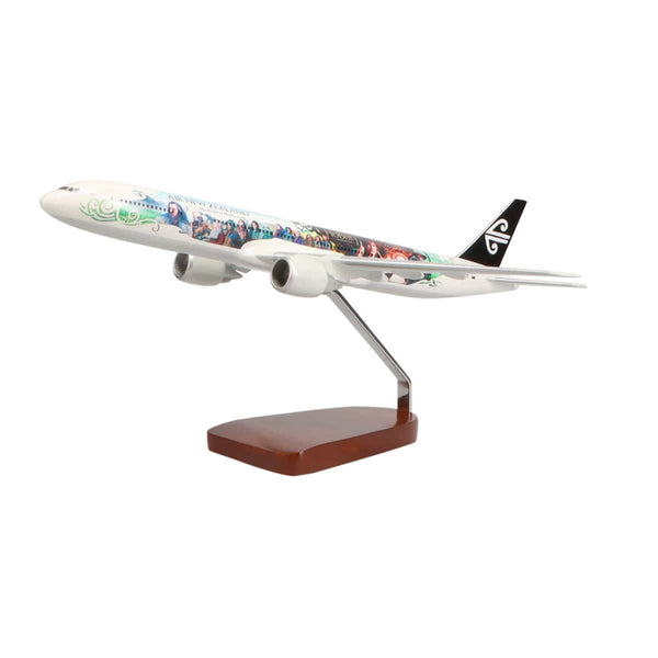 Boeing™ 777-300 Air New Zealand Hobbit Livery Large Mahogany Model