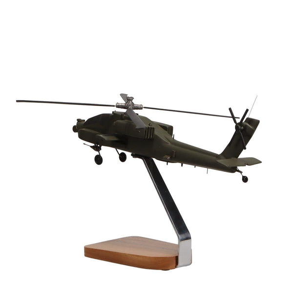 Boeing AH-64 Apache Longbow Large Mahogany Model