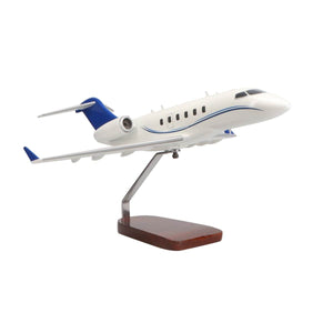 Bombardier Challenger 300 Large Mahogany Model