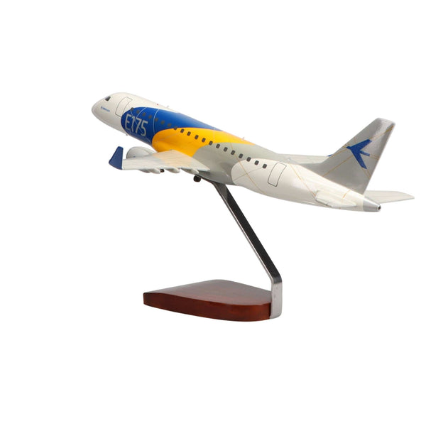 Embraer E-175 (Factory Colors) Large Mahogany Model