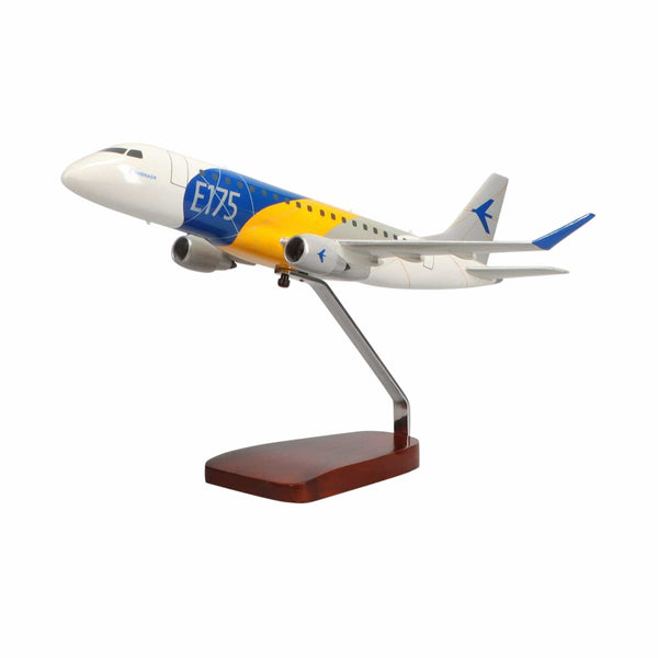 Embraer E-175 (Factory Colors) Large Mahogany Model