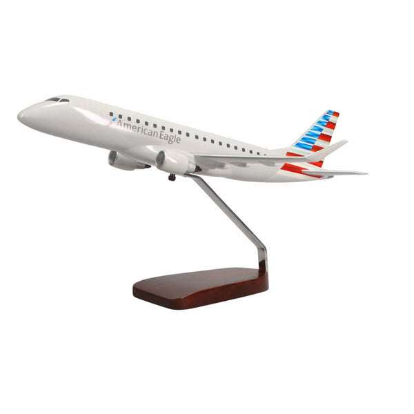 Embraer E175 American Airlines Large Mahogany Model