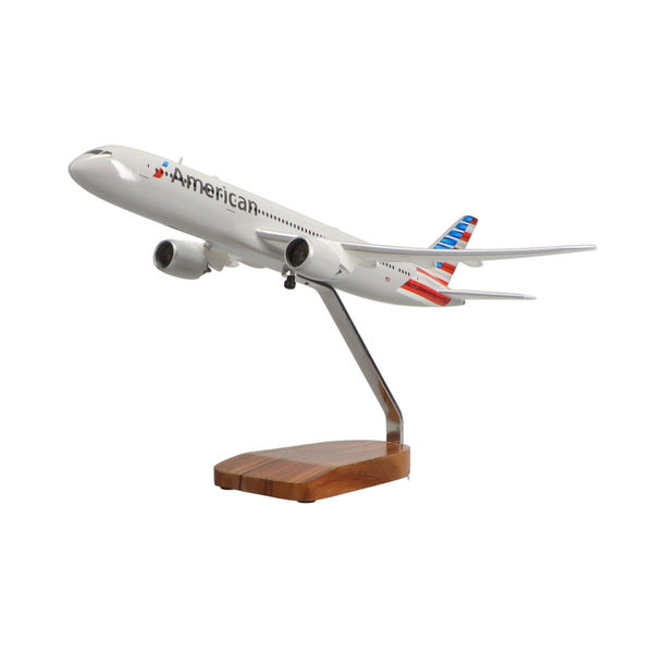 Boeing 787-9 American Airlines Limited Edition Large Mahogany Model