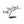 Lockheed P-38 Lightning® (Silver) Large Mahogany Model