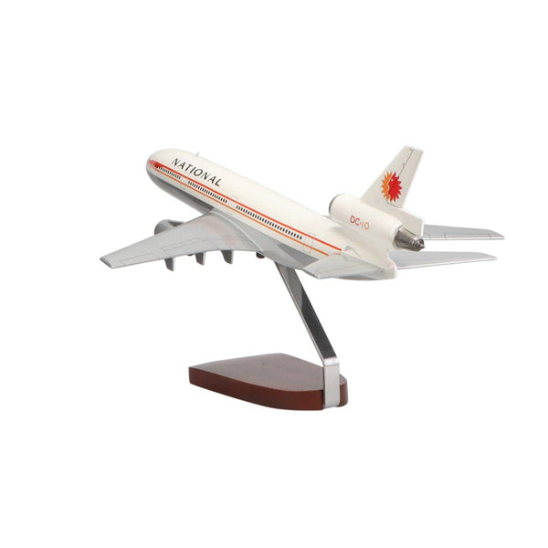 McDonnell Douglas DC-10 National Airlines Large Mahogany Model