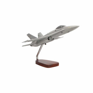 McDonnell Douglas F/A-18A Hornet U.S. Marine Corps Large Mahogany Model