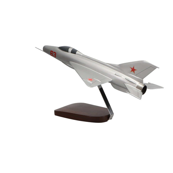 Mikoyan-Gurevich MiG-21 Large Mahogany Model