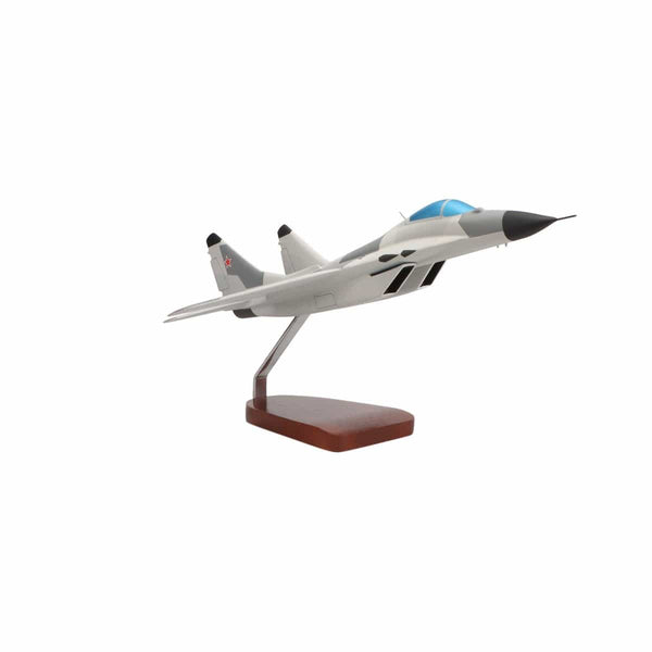 Mikoyan-Gurevich MiG-29 Fulcrum Large Mahogany Model