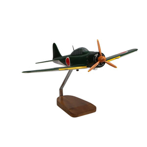 Mitsubishi A6M5 Reisen (Zero Fighter) Model 52 ZEKE Large Mahogany Model