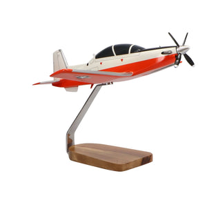 Raytheon T-6A Texan II U.S. Navy Medium Mahogany Model