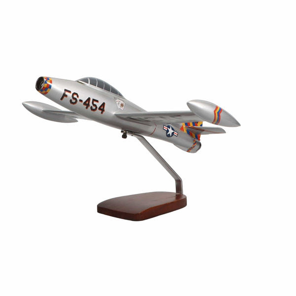 Republic F-84G Thunderjet™ Large Mahogany Model