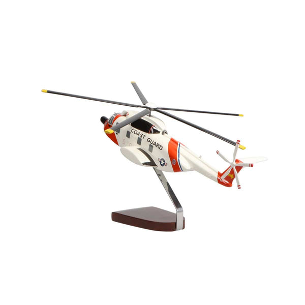 Sikorsky HH-3F Pelican Large Mahogany Model