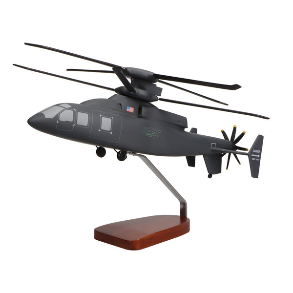 Sikorsky SB>1 Defiant™ Large Mahogany Model