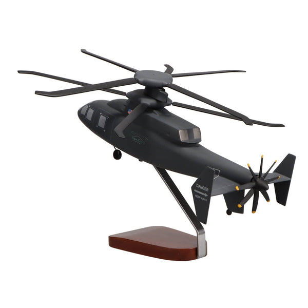 Sikorsky SB>1 Defiant™ Large Mahogany Model