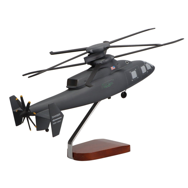 Sikorsky SB>1 Defiant™ Large Mahogany Model