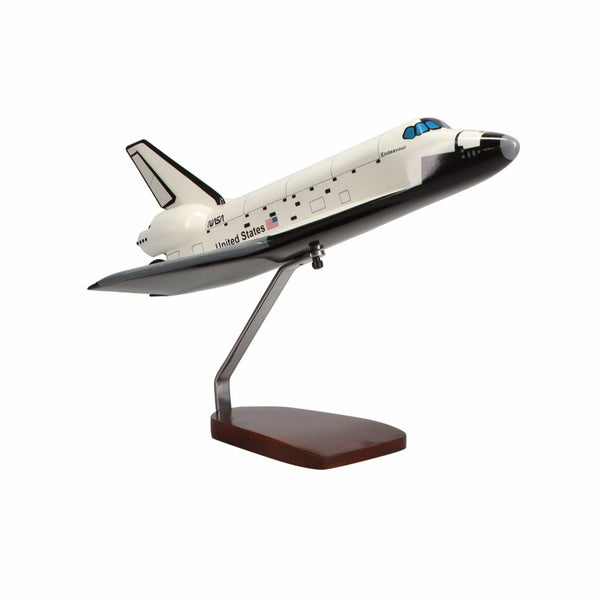 Space Shuttle Endeavour Orbiter OV-105 Large Mahogany Model